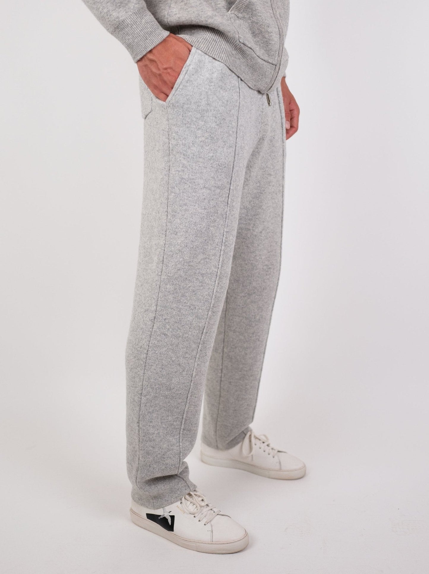 Wool Straight-Leg Sweatpants