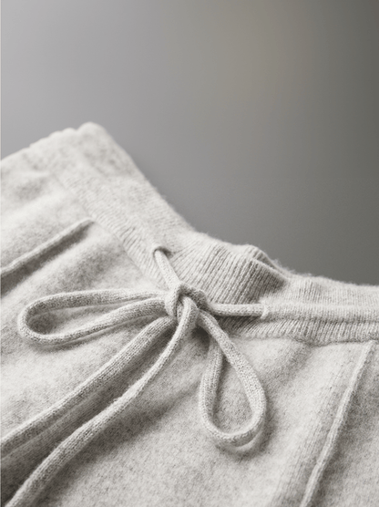 Wool Straight-Leg Sweatpants