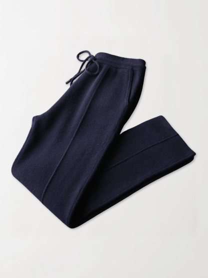 Wool Straight-Leg Sweatpants